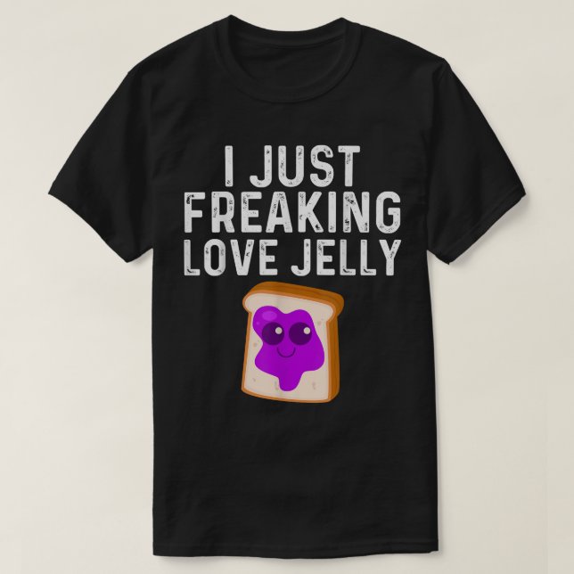Cute Peanut Butter And Jelly Art Men Women Matchin T-Shirt (Design Front)