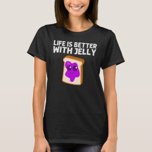 Cute Peanut Butter And Jelly Men Women Matching Bf T-Shirt