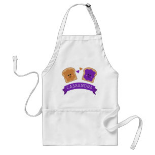 Cute Peanut Butter and Jelly Standard Apron