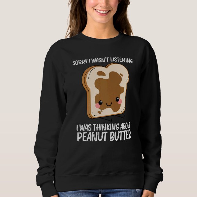 Cute Peanut Butter For Men Women Matching Jelly Sp Sweatshirt (Front)
