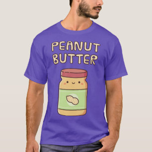 Cute Peanut Butter Jar Doodle T-Shirt