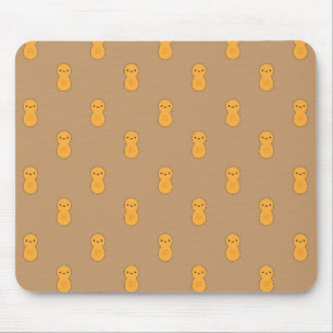 Cute Peanut Pattern Mouse Pad