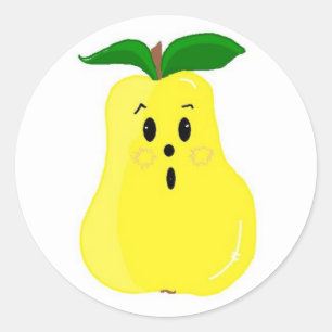 Cute Pear Sticker