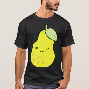 Cute Pear Tees Painted Happy Pear