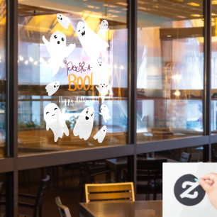 Cute peek a boo script Halloween funny ghosts