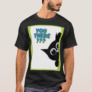 Cute Peekaboo Cat T-Shirt
