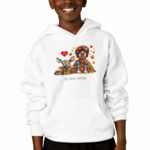 Cute Peeking Boy, Baby Deer, Falls Leaves