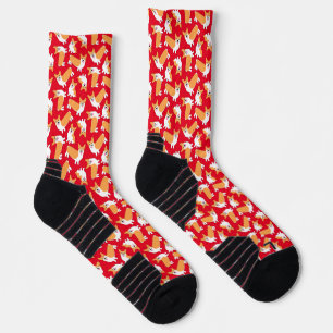 Cute Pembroke Welsh Corgi Christmas Socks