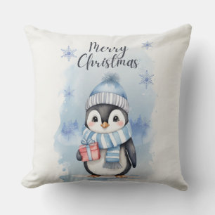 "Cute Penguin 2" Cushion