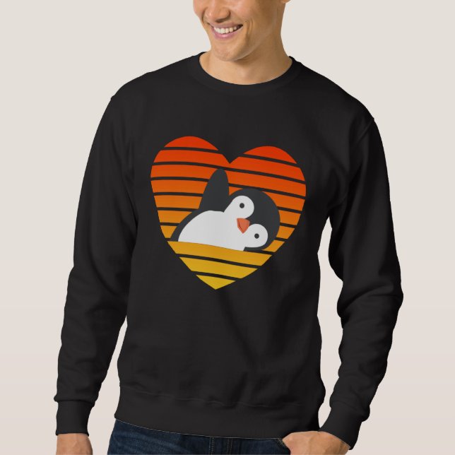 Cute Penguin Adorable Penguin Penguin Love Kid s P Sweatshirt (Front)