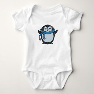 Cute Penguin Baby Bodysuit
