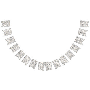 Cute Penguin Baby Shower Blue Boy Bunting