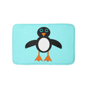 Cute Penguin Bath Mat
