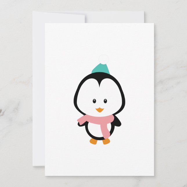 Cute penguin cartoon (Front)