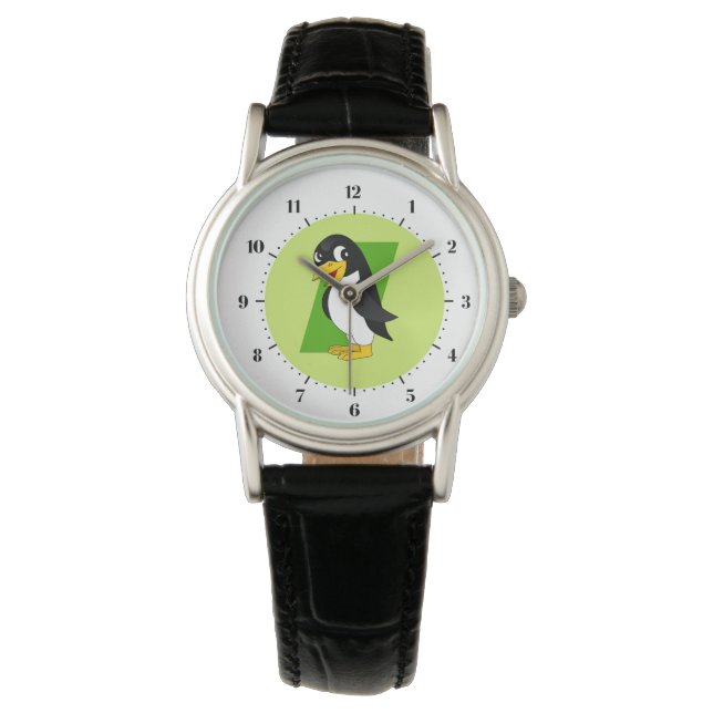 Cute penguin cartoon watch (Front)