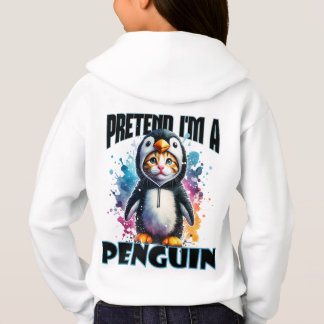 Cute Penguin Cat Design for Playful Creations