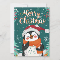 Cute Penguin Christmas
