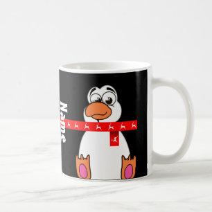 Cute Penguin Christmas Holiday Coffee Tea Mug