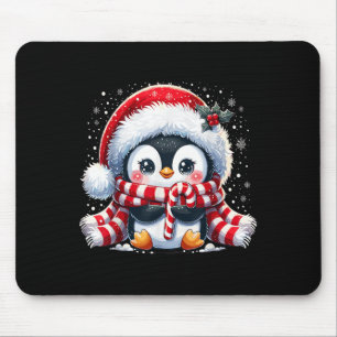Cute Penguin Christmas Xmas  Mouse Pad