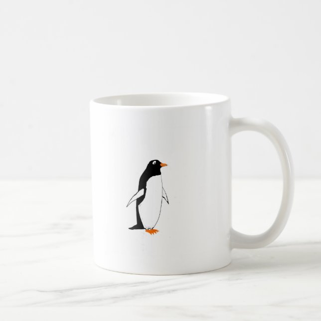 Cute Penguin. Coffee Mug (Right)