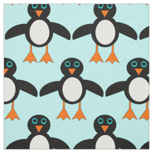 Cute Penguin Craft Fabric