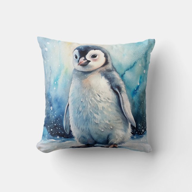 Cute Penguin Cushion (Front)