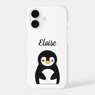 Cute penguin custom name
