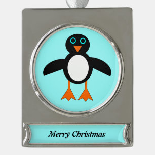 Cute Penguin Customisable Ornament