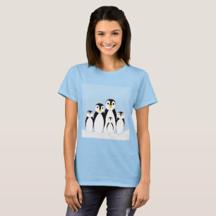 Cute Penguin Family T-Shirt
