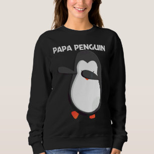 Cute Penguin For Men Dad Boys Antarctic Animal Sweatshirt