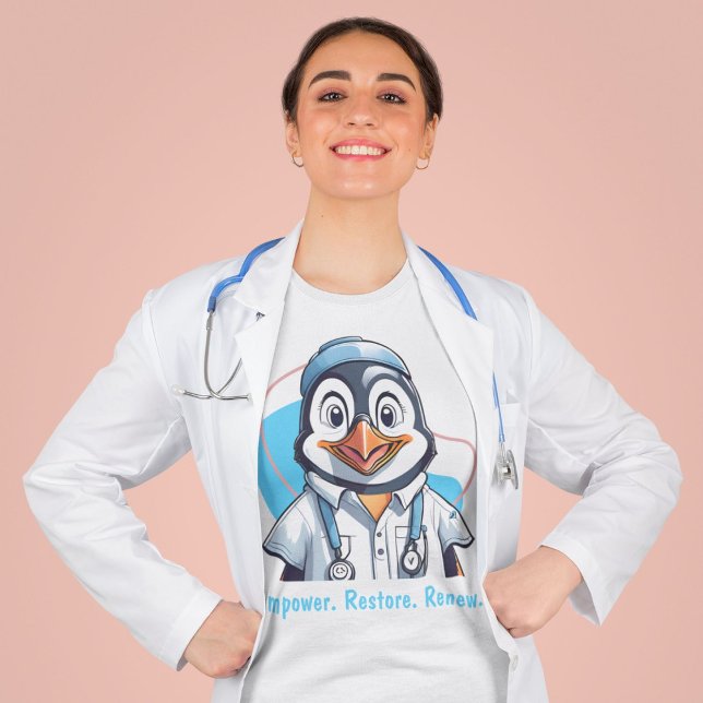 Cute Penguin Gifts for Physical Therapists Doctors T-Shirt (Cute Penguin Gifts for Physical Therapists Doctors)