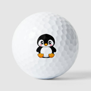 Cute Penguin Golf Balls