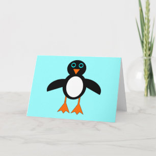 Cute Penguin Greeting Card