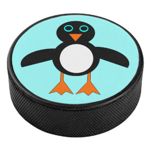 Cute Penguin Hockey Puck