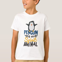 Cute Penguin Is My Spirit Animal Print