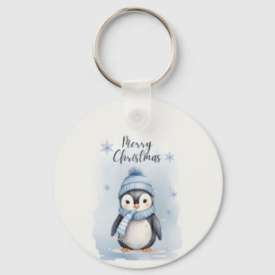 "Cute Penguin" Key Ring