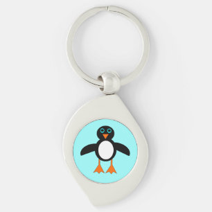 Cute Penguin Keychain