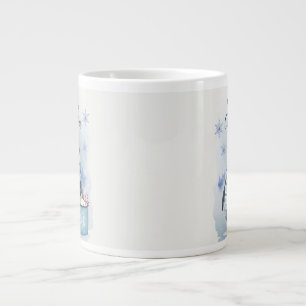 "Cute Penguin" Large Coffee Mug