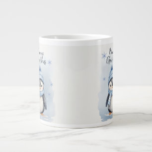 "Cute Penguin" Large Coffee Mug