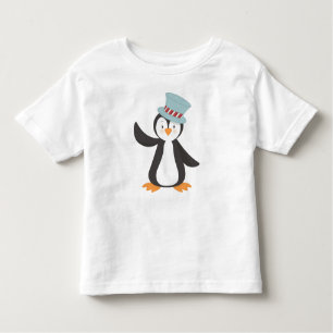Cute Penguin, Little Penguin, Penguin With Hat Toddler T-Shirt
