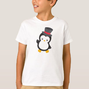 Cute Penguin, Little Penguin, Top Hat
