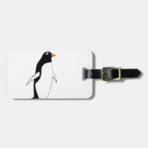 Cute Penguin. Luggage Tag
