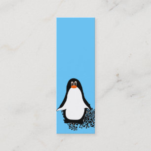 Cute Penguin Mini Business Card