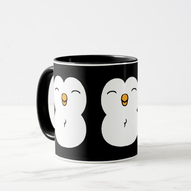 Cute Penguin Mug (Front Left)