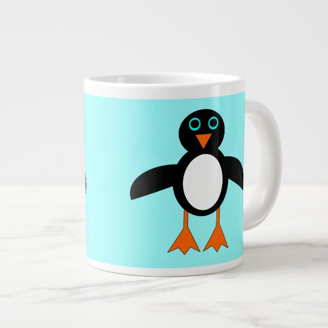 Cute Penguin Mug (Front Right)