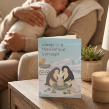 Cute Penguin New Baby | Dry Humour New Baby