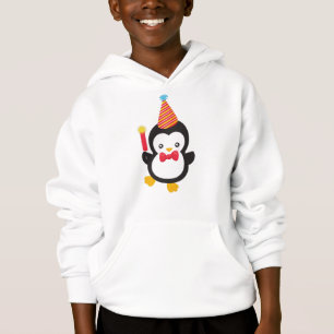 Cute Penguin, Party Hat, Firecracker, Bow Tie