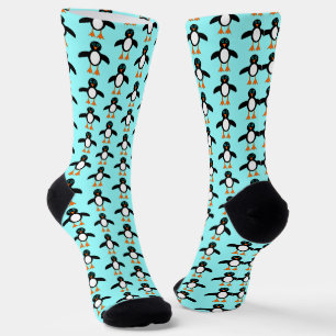 Cute Penguin Patterned Socks