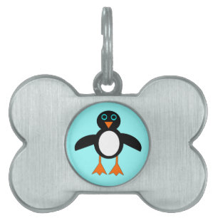 Cute Penguin Pet Tag