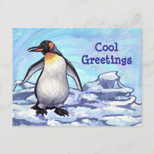 Cute Penguin Postcard